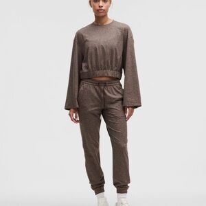 NWT Lululemon Soft Jersey Relaxed Crewneck Pullover